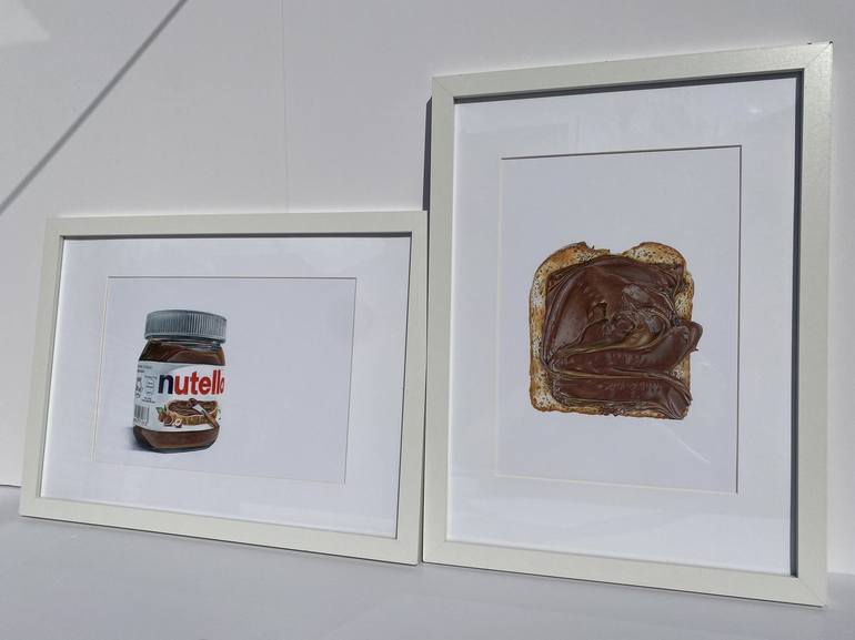 Original Photorealism Food Drawing by Marie-Noëlle Erasmus