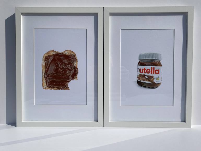 Original Photorealism Food Drawing by Marie-Noëlle Erasmus