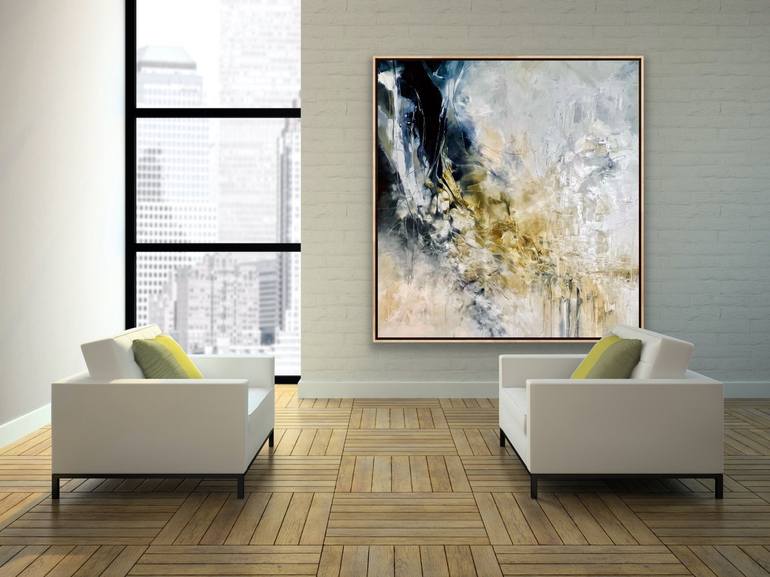 Original Contemporary Abstract Painting by Jennifer Janesko