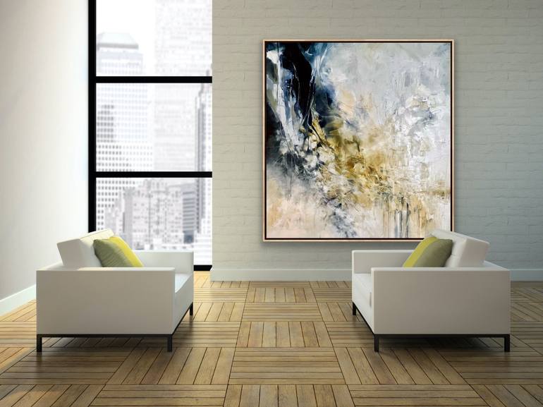 Original Abstract Painting by Jennifer Janesko