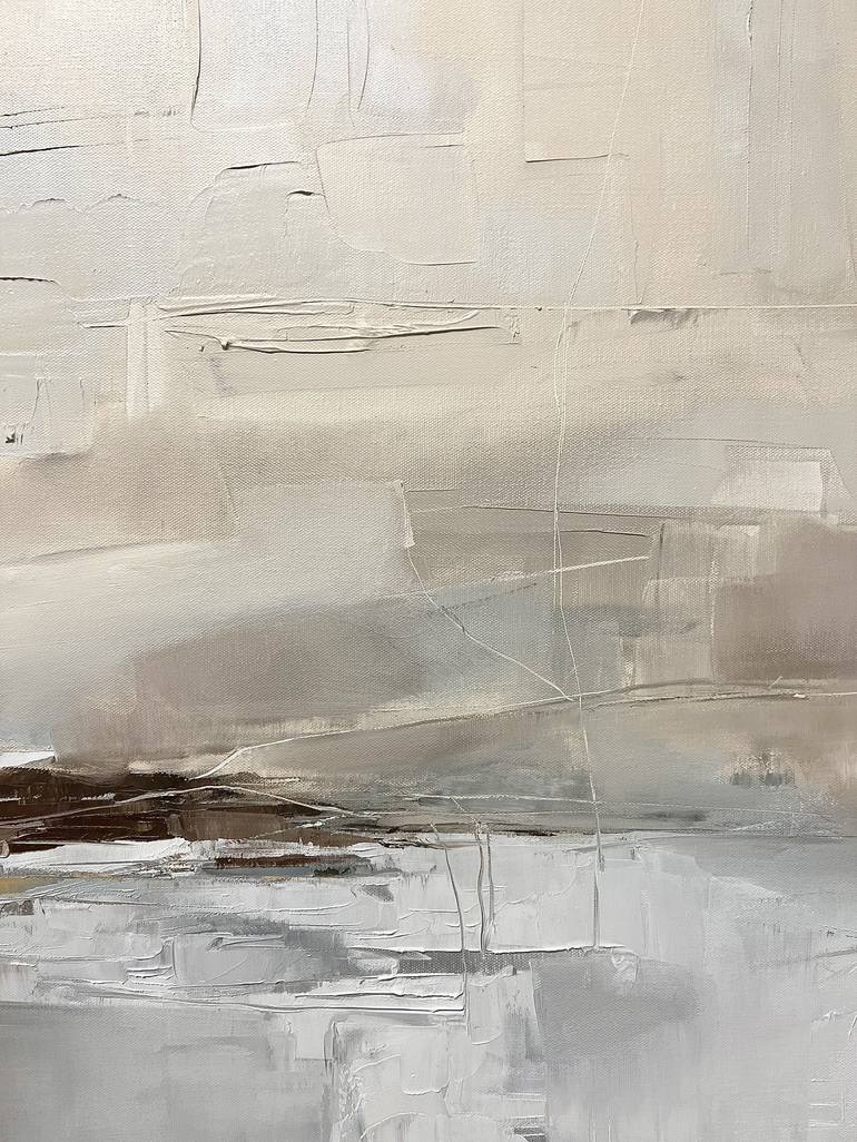 Original Abstract Expressionism Abstract Painting by Jennifer Janesko