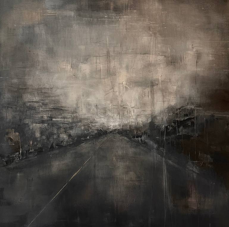 Original Abstract Painting by Jennifer Janesko | Abstract Expressionism Art on Canvas | The Long Way Back