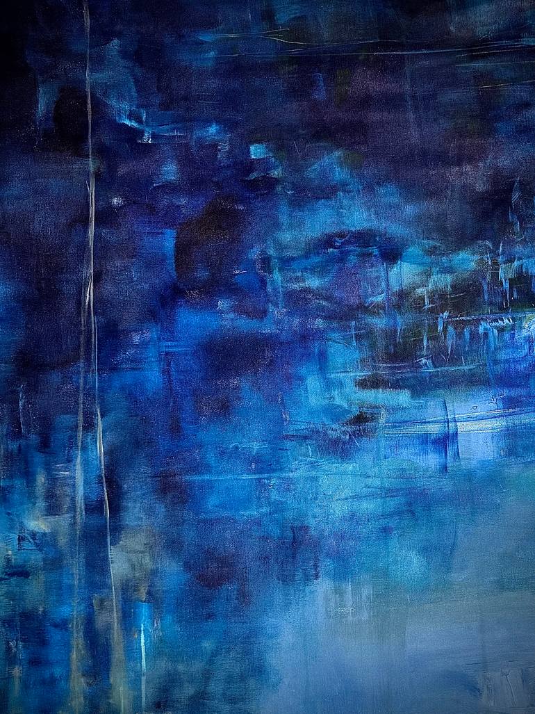 Original Abstract Expressionism Abstract Painting by Jennifer Janesko