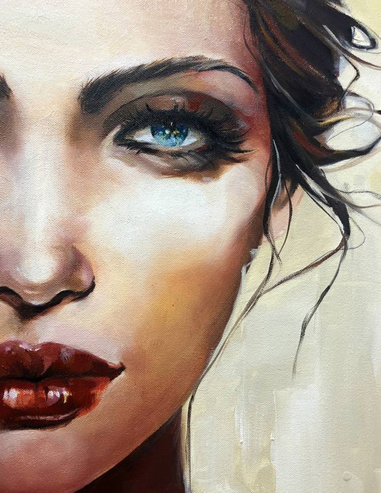 Original Figurative Portrait Painting by Jennifer Janesko