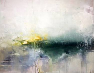 Original Modern Abstract Paintings by Jennifer Janesko