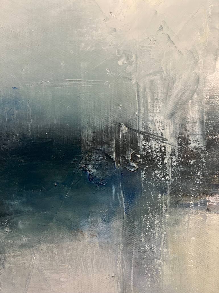 Original Impressionism Abstract Painting by Jennifer Janesko