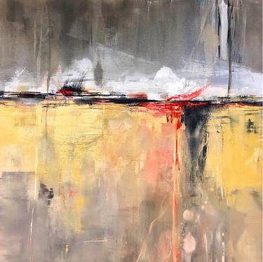 Original Abstract Expressionism Abstract Paintings by Jennifer Janesko