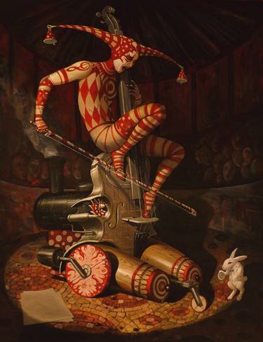 Print of Conceptual Performing Arts Paintings by Adrian Borda