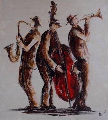 Original Modern Music Paintings by Mariam osepashvili