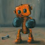 Abandoned Robot 6 by jerome royer
