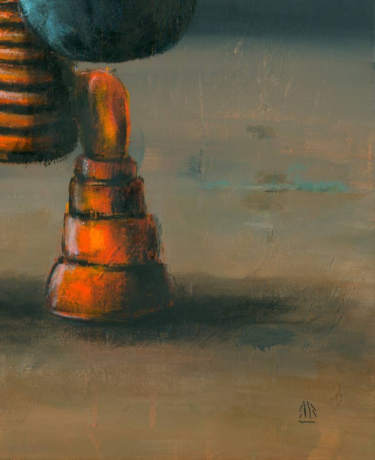 Original Contemporary Technology Painting by Jerome Royer