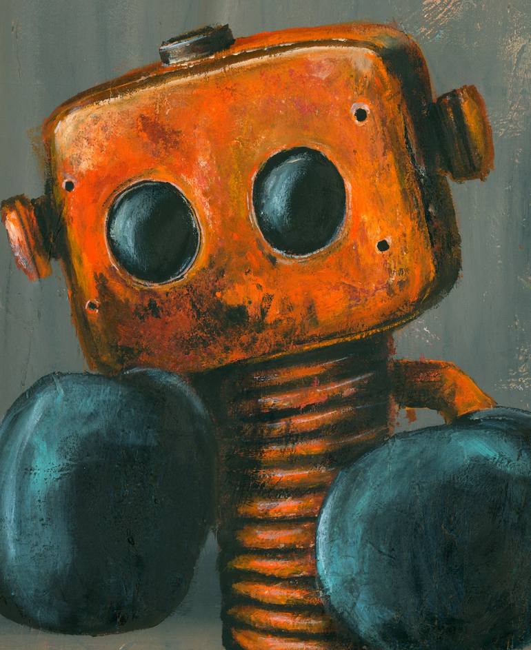 Original Contemporary Technology Painting by Jerome Royer