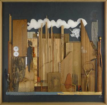 Print of Dada Cities Mixed Media by Ellen Burnett