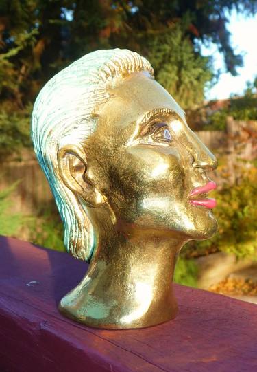 Original Portraiture Portrait Sculpture by JOHN GUSDON