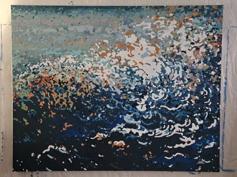 Original Seascape Painting by Margaret Juul