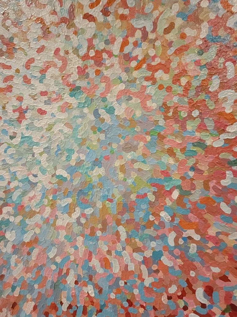 Original Abstract Expressionism Abstract Painting by Margaret Juul