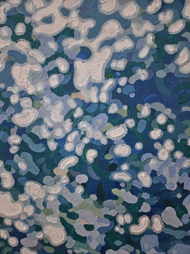 Original Post-impressionism Seascape Painting by Margaret Juul