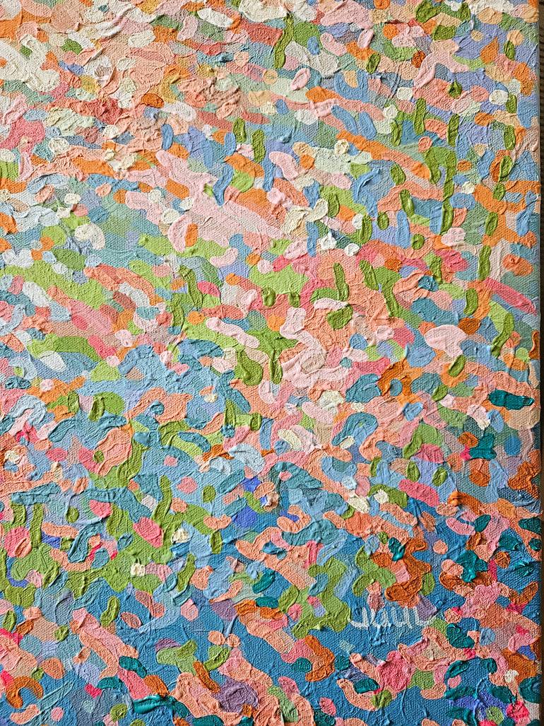Original Impressionism Abstract Painting by Margaret Juul