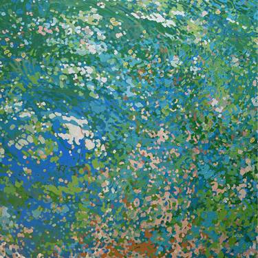 Original Impressionism Water Painting by Margaret Juul