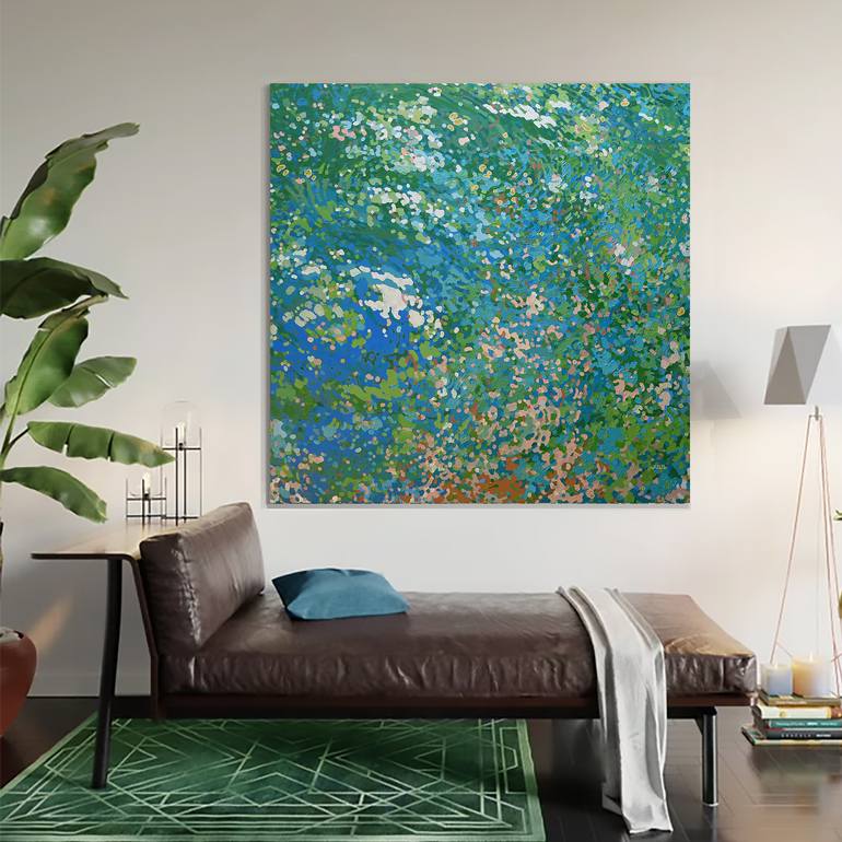 Original Contemporary Water Painting by Margaret Juul