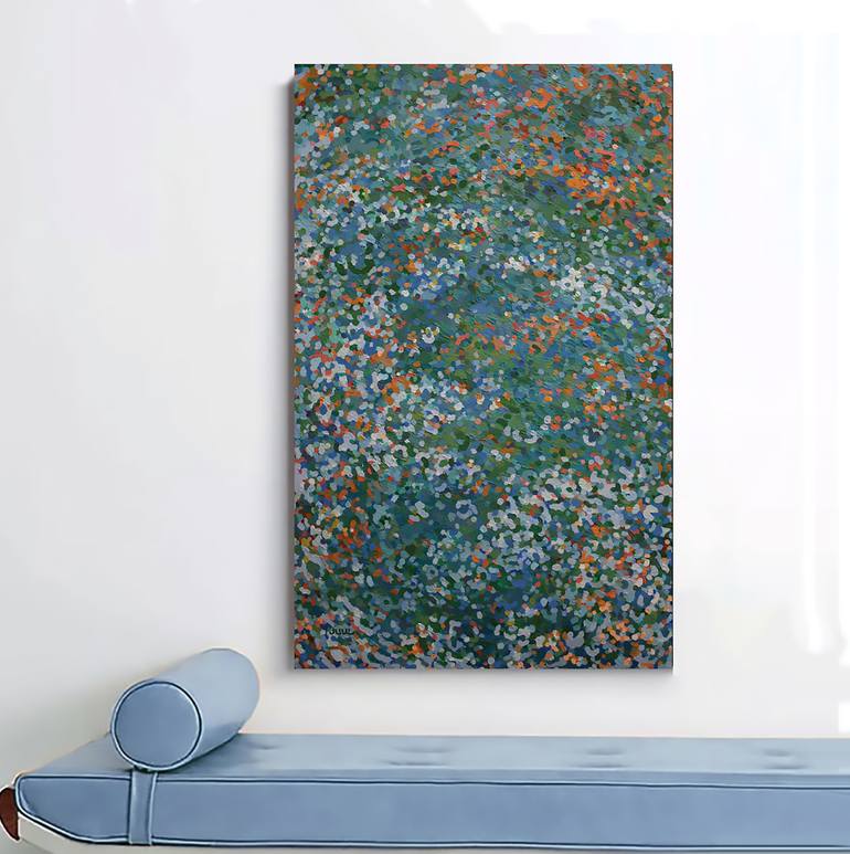 Original Abstract Water Painting by Margaret Juul