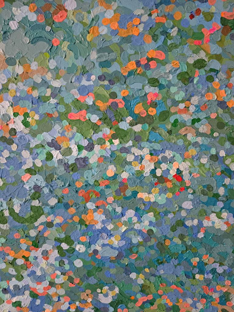 Original Abstract Water Painting by Margaret Juul