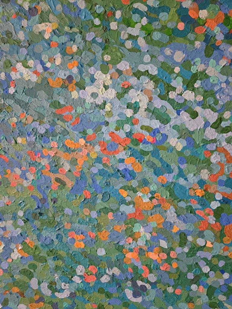 Original Abstract Water Painting by Margaret Juul