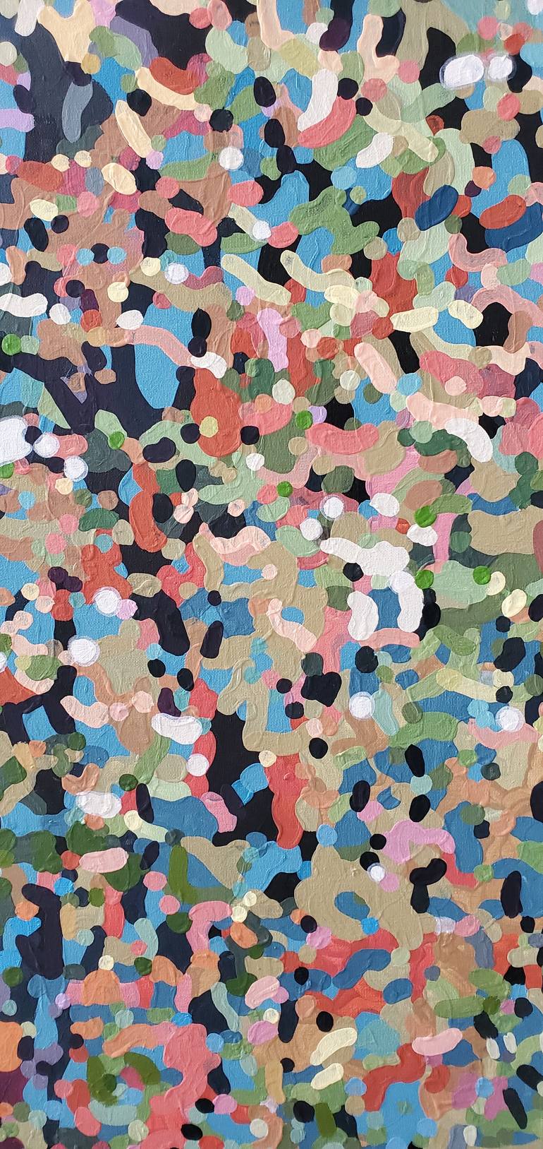 Original Abstract Expressionism Abstract Painting by Margaret Juul