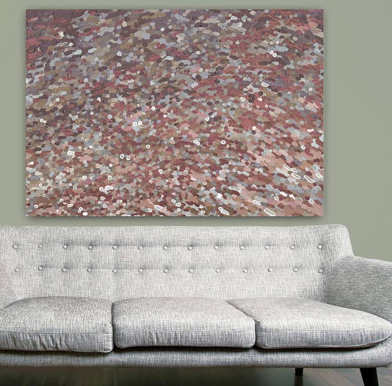 Original Abstract Seascape Painting by Margaret Juul