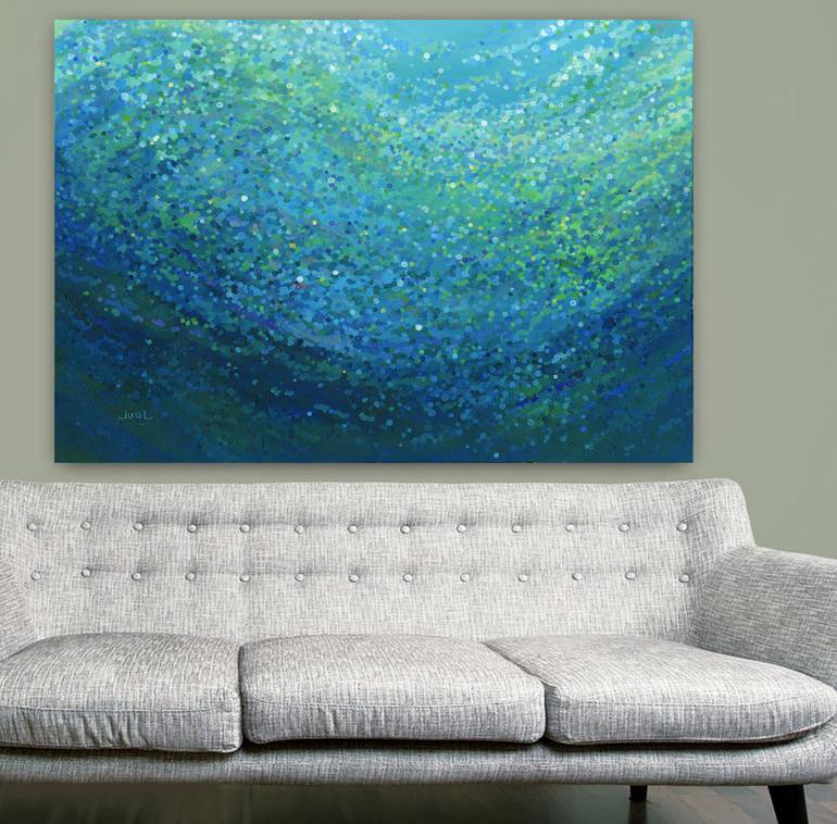 Original Conceptual Abstract Painting by Margaret Juul