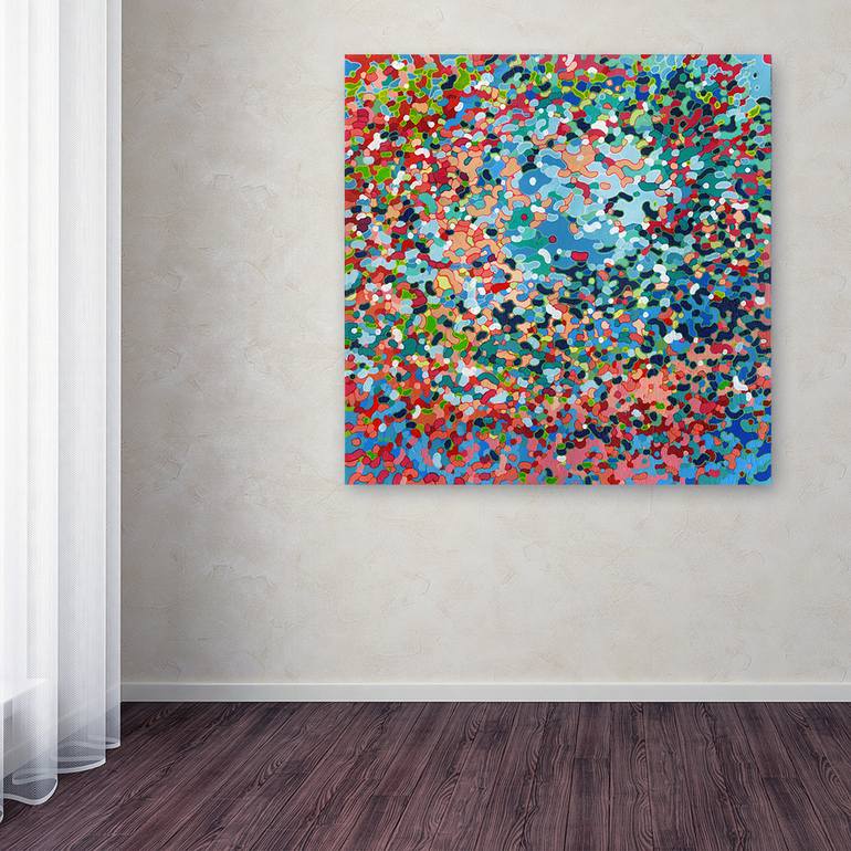 Original Conceptual Abstract Painting by Margaret Juul