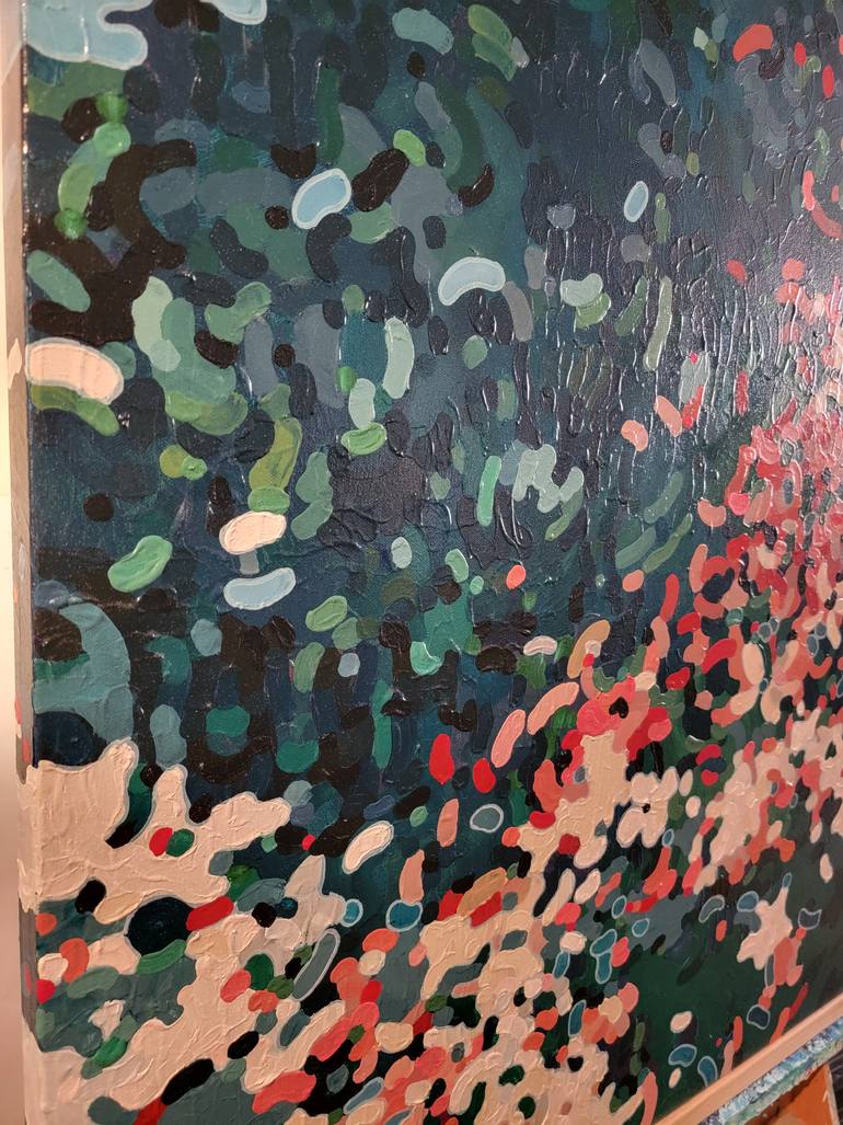 Original Abstract Landscape Painting by Margaret Juul