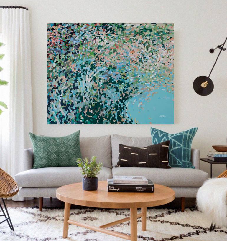 Original Abstract Painting by Margaret Juul