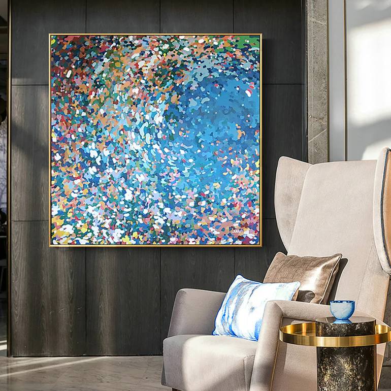 Original Abstract Painting by Margaret Juul