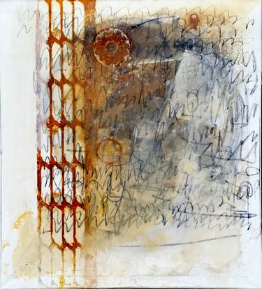 Print of Abstract Calligraphy Paintings by Wolfgang Kahle