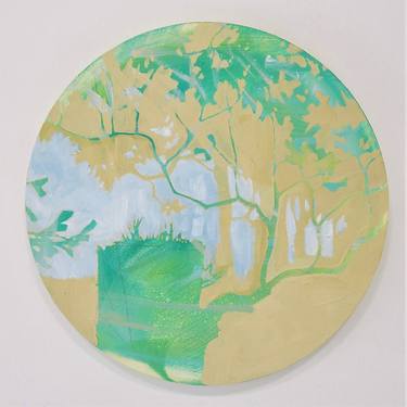 Print of Abstract Tree Paintings by Lisa Rachel Horlander