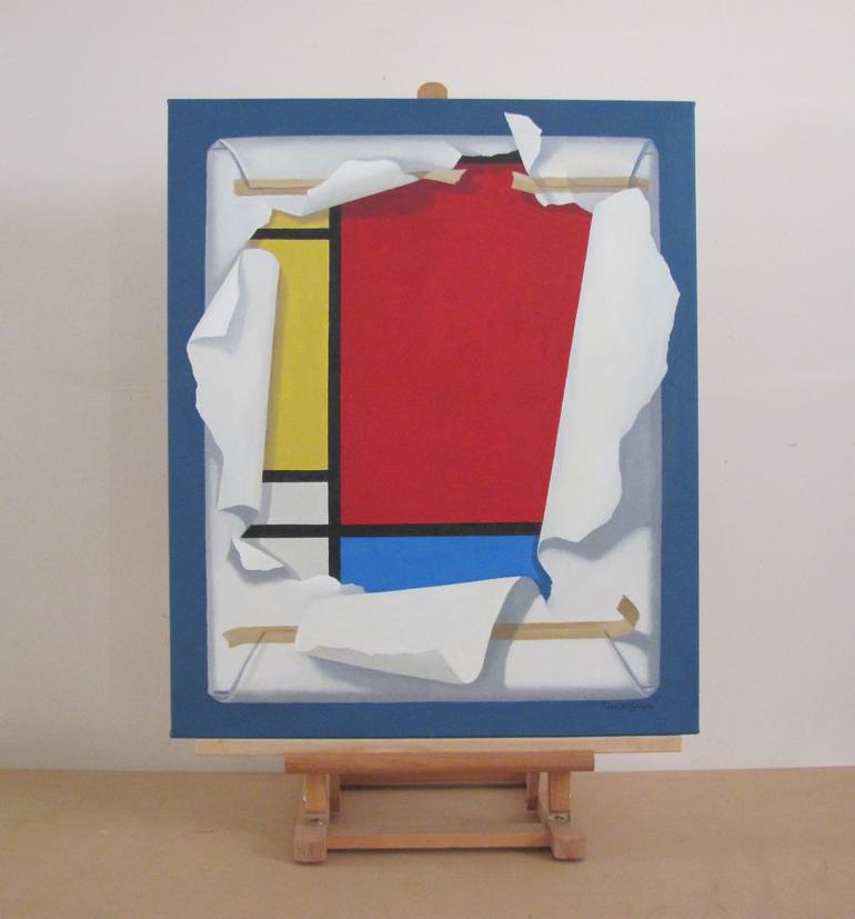 Original Modern Abstract Painting by Tom Miller