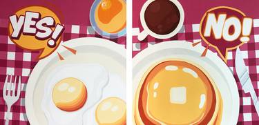 Original Pop Art Food & Drink Paintings by Adriana Maar
