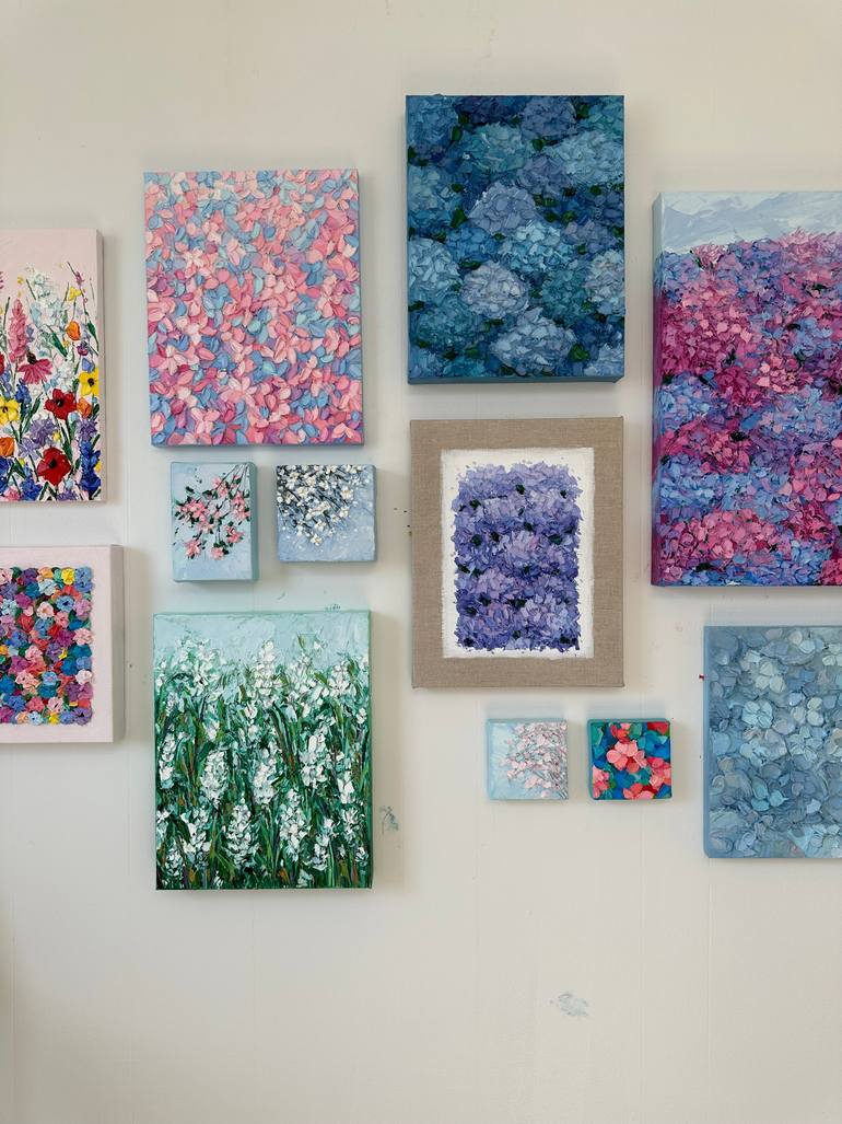 Original Expressionism Floral Painting by Ann Marie Coolick