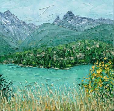 Original Impressionism Nature Painting by Ann Marie Coolick