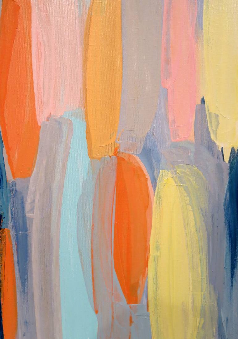 Original Abstract Expressionism Patterns Painting by Ann Marie Coolick