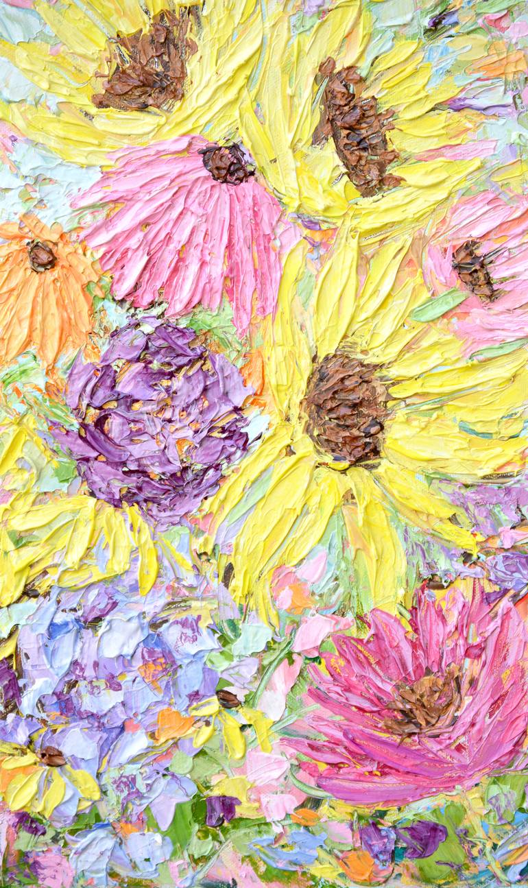 Original Fine Art Floral Painting by Ann Marie Coolick