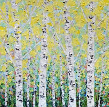 Print of Fine Art Tree Paintings by Ann Marie Coolick