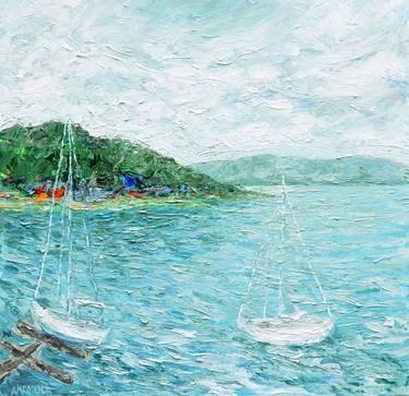 Print of Impressionism Boat Paintings by Ann Marie Coolick