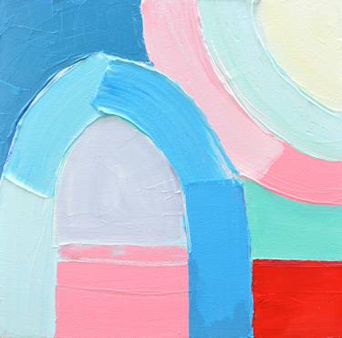 Print of Abstract Geometric Paintings by Ann Marie Coolick