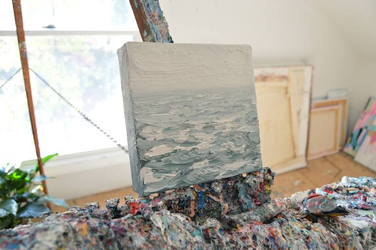 Original Expressionism Seascape Painting by Ann Marie Coolick