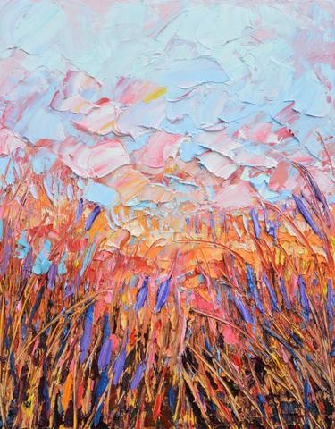 Original Impressionism Abstract Paintings by Ann Marie Coolick