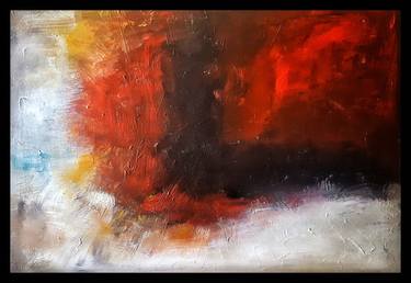 Original Abstract Expressionism Abstract Paintings by Felecan Constantin