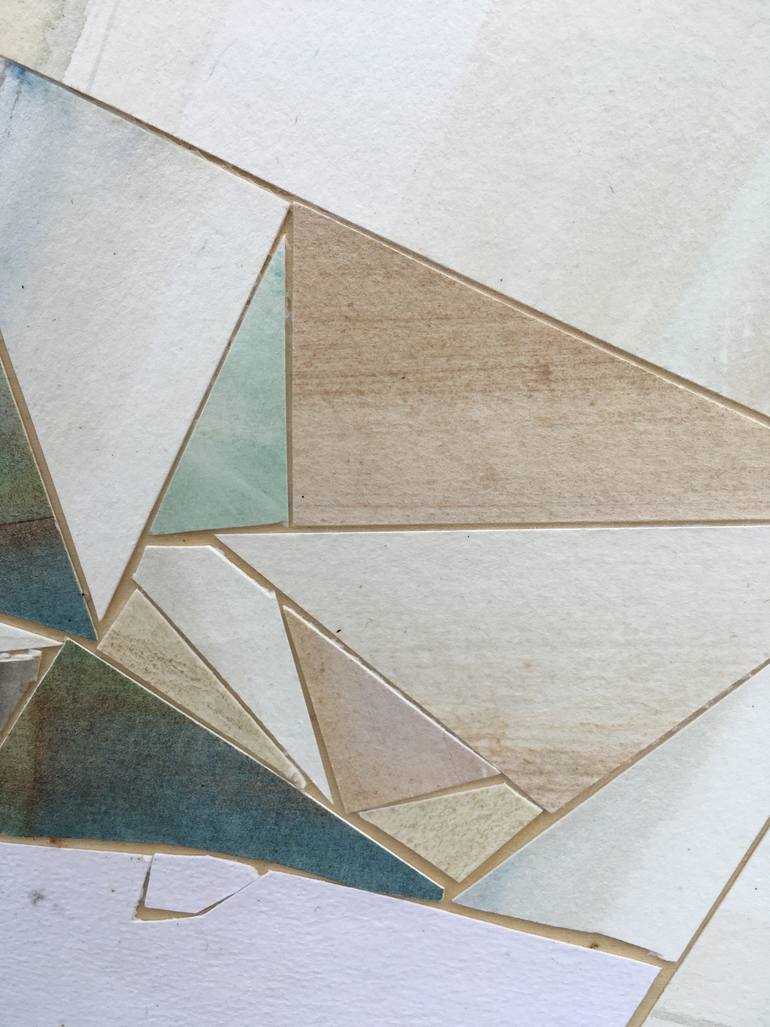 Original Abstract Geometric Painting by Jason Wright