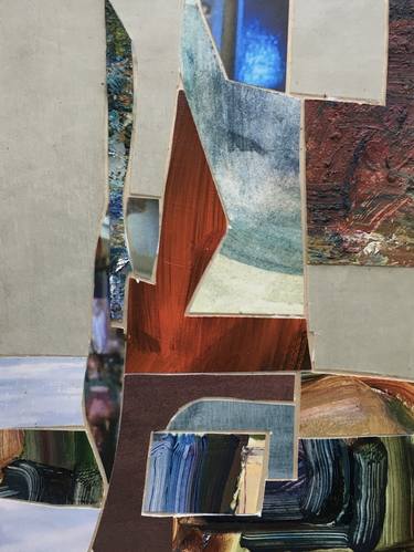 Original Abstract Collage by Jason Wright